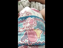 Daddy’S Skank Masturbate In Pink Full Diaper Load Climax