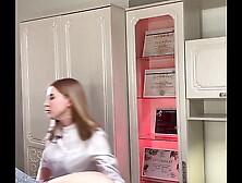 The cutie came for a deep bikini waxing, most likely she is getting ready for attractive sex