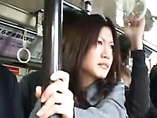 Real Publicsex Asian Gives Hj On The Bus