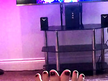 My Beautiful Painted Toes And Soft Soles Foot Fetish