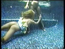 Karen White stripped naked underwater by Lana Cox
