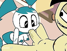 Teenage Robot Asian cartoon Film Jenny x Sheldon