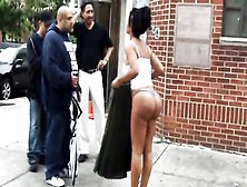 Nekkid Thot Inside Nyc Street