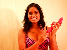 Cute Indian Excited To Try Out A New Sex Toy