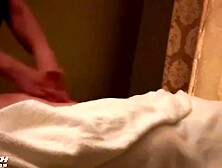 Accidental Cum During Massage - She Realises And C