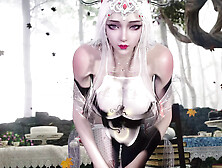 3D Giant Melons Cosplay Model Blowing The Monstrous Schlong