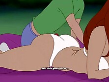 Disney Porn! Long-haired Beauties Have Sex