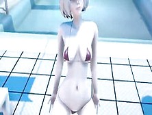 Mmd - New Thag,  2B Nier Automata (Hentai Porn)