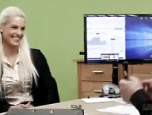 Agent Promisses A Lot Of Money To Hottie Is She Pleases Him