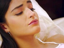 Emily Willis & Stacy Cruz are having 3some by the swimming pool