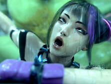 Gifdoozer Juri X Blanka Intense Anal Sex: Hot,  Hardcore Fucking with Sweet,  Gaping Ass and Intense Pleasure