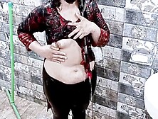 Desi Maid Caught In Bathroom While She Is Taking Shower