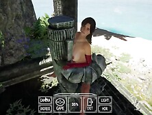Tomb Rider Parody Porn Game Play. 1 With Lara Craft