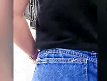 Quick sex for cash at Christmas: On the street,  a lady is caught and accedes to have sex in swap for money to buy Christmas gift