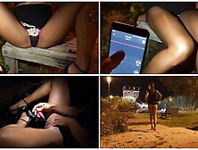 He Remote Control my CUMS IN PUBLIC with a Lovense Lush and Fuck me Hard when i'm so Wet!!