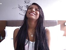 amateur hispanic Indira Uma jumps rough on huge penis
