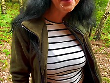 Outdoor risky bang in forest - Tonny and Mia