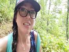 Nerdy Faery's Hiking Pee Desperation Causes Wet Panties