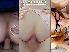 Intensive selection of split-screen bindings EVA STIFLER with anal #PMV