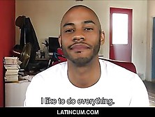 Black Latino With Muscles Sucks And Fucks Two Straight Truck Drivers