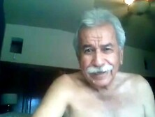 Grandpa Blow On Webcam