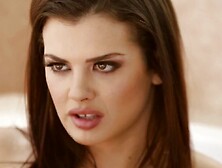 Angela White and another splendid brunette in a lesbian action