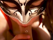 Oooh boy! Minnie Mouse MILF sucks hard cock dry and gets eaten out