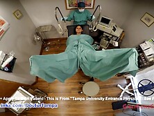 Yesenia Sparkles Gyno Exam Caught on Cameras at Gloved Hands of Doctor Tampa GirlsGoneGynoCom