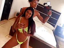 Fucking Inside Front Of A Gigantic Mirror While We Stare