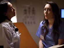 Lesbian Doctor And Nurse Has Intense Sex On Job Secretly - Vicki Chase