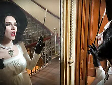 Lady Dimitrescu Sucks and Fucks. Resident Evil Village Cosplay Halloween 2023