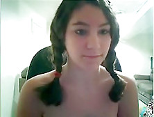 Pigtails Cutie On Livecam