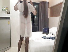 Ladyboy In Bathroom