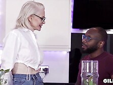 Granny Likes Large Ebony Jock! Gilf AF Hardcore Interracial Granny Porn