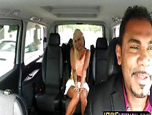 Nasty Blonde Model Tourist Fucks Cab Driver