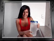 Mandy Mayhem Gets Wet With Running Water