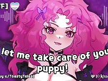 [F4TF] Making My Fine Puppy Sperm Before Bed [gentle femdom ASMR]