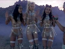 Horny space gals get chased and banged by the merciless captian