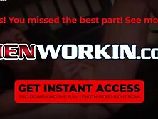 Hardworking Hunk's Anal Pleasure After A Long Day At Work