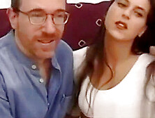 Retro amateur anally riding oldmans dick before facial