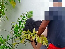 Pinay New Viral - Nagpakantot Sa Bakuran Ang Malibog Kong Tropa