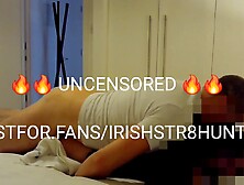 Straight Irish Chav trackie gets used