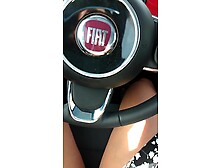 Мастурбация в машине