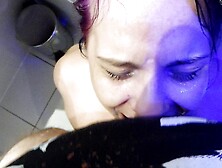 Close Up Deepthroat Sloppy Messy Deep Blowjob Pov