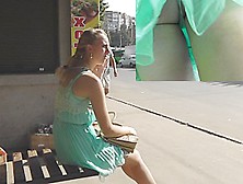 Real Russian Girl Public Upskirt