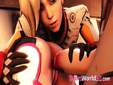 Compilation Of 3D Dva Fucked In 3Some