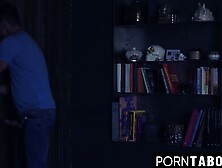 PornTaboos. com - Petite teen Mona Blue's missionary fuck with her kinky stepdad