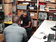 Attractive Security Officer Raw Fucks Skinny Shoplifter Hoe 2