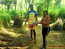 ⭐️AFRICAN VILLAGE ROAD SEX WITH POPULAR FIREWOOD SELLER THAT BABE LOVE MY LARGE CHUBBY EBONY WANG