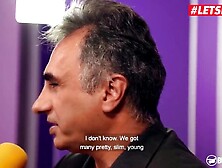 BUMSBESUCH - Large Bazookas Porn Star Lilli Vanilli Makes The Janitor A Pleased Guy - LETSDOEIT